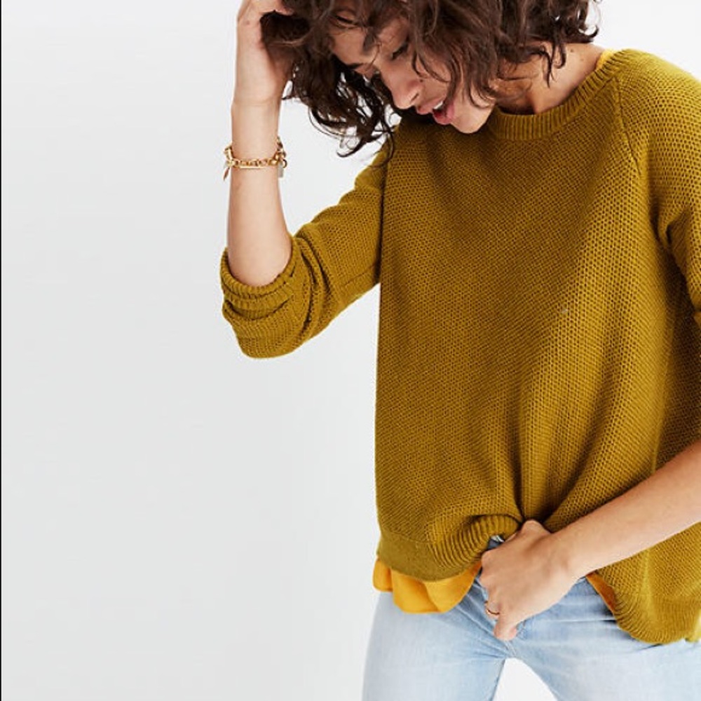 Madewell “Savannah Moss” sweater - SUPER comfy!